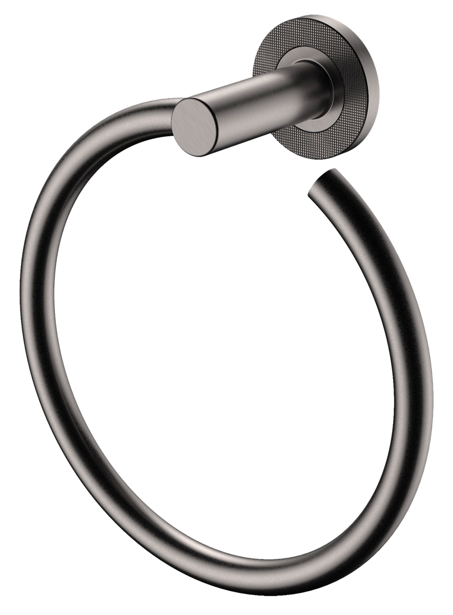 Towel Ring Gun Metal