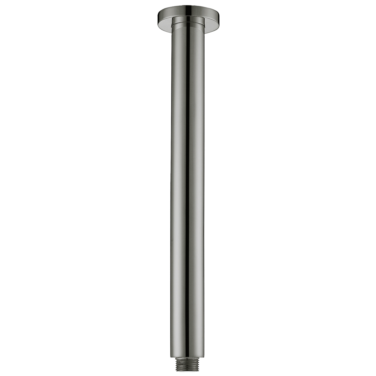 Ceiling Arm only Round 300 Brushed Nickel