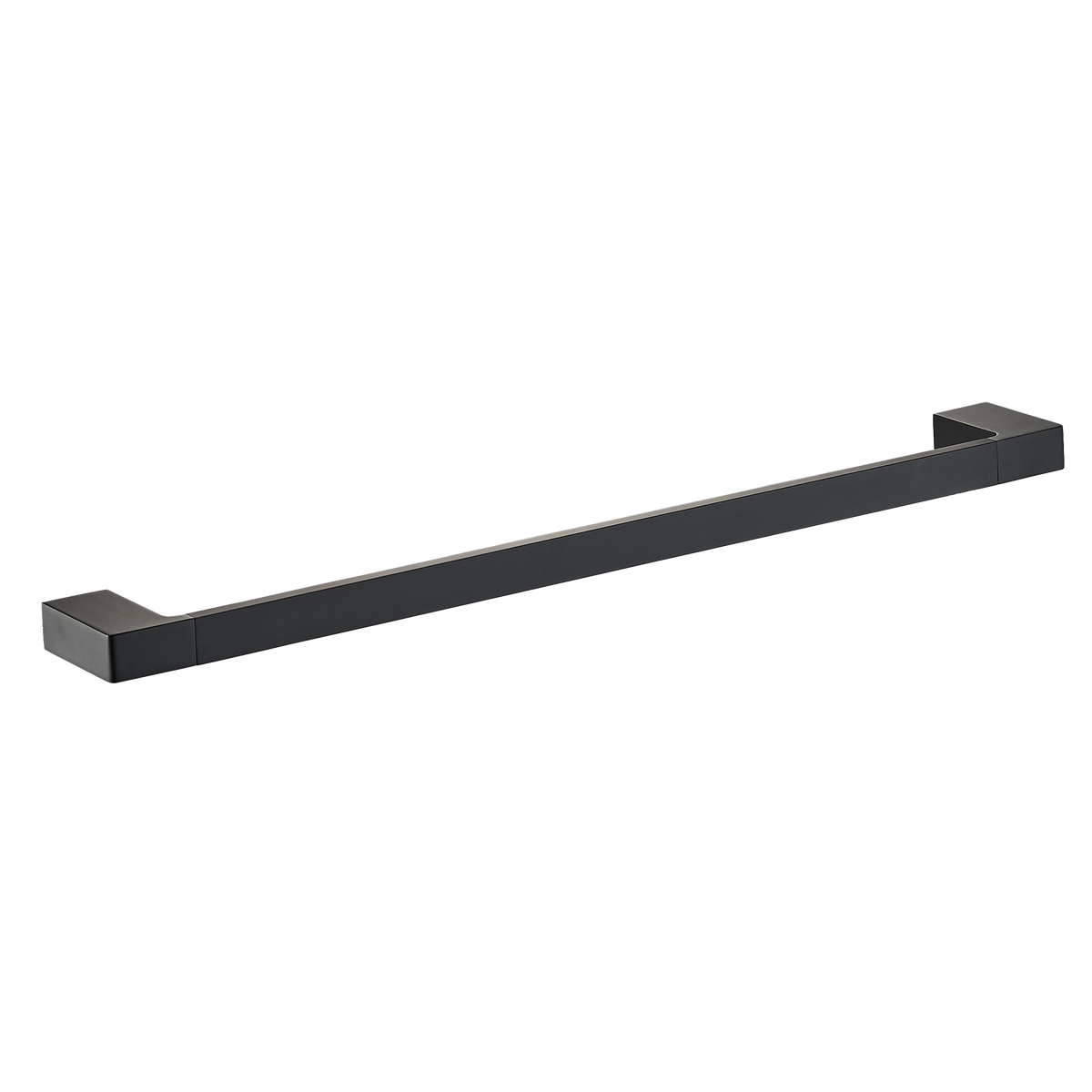 Towel Rail Single 600 Matte Black