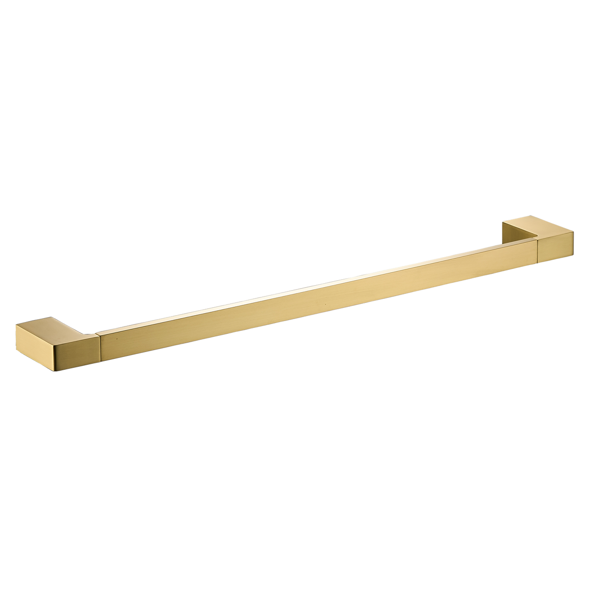 Towel Rail Single 600 Brushed Gold