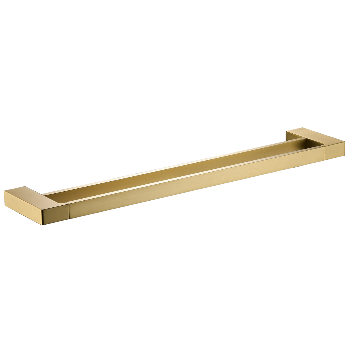 Towel Rail Double 800 Brushed Gold