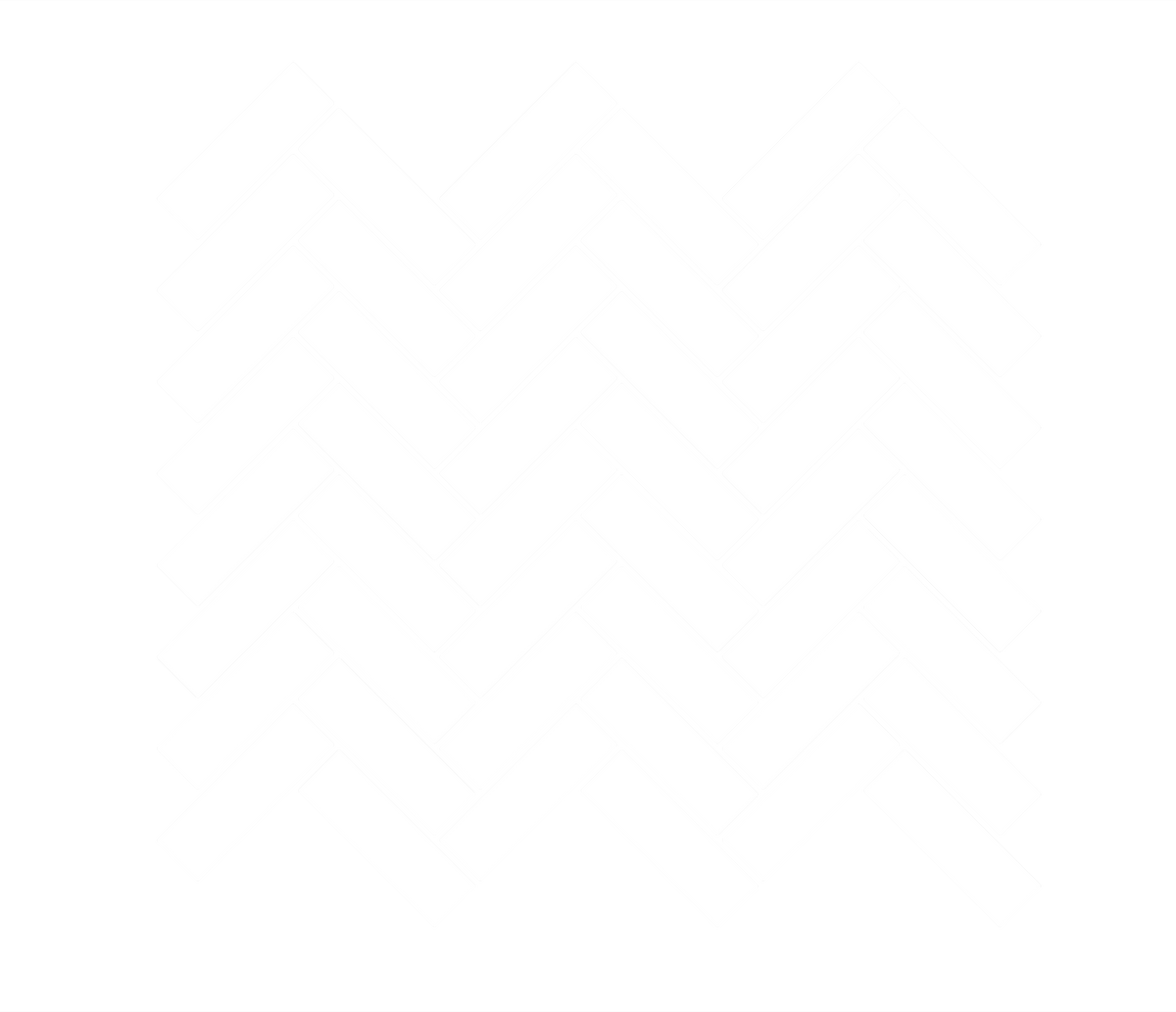 Herringbone White Satin Mosaic Tile Sample