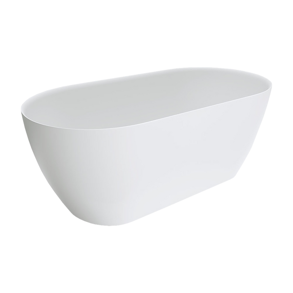 Free Standing Bath Resin Stone 1500 Matte White