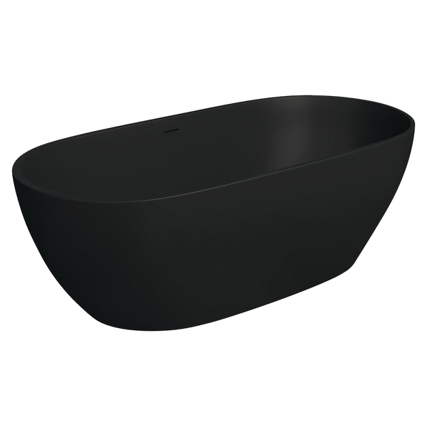 Free Standing Bath Stone 1690 Matte Black