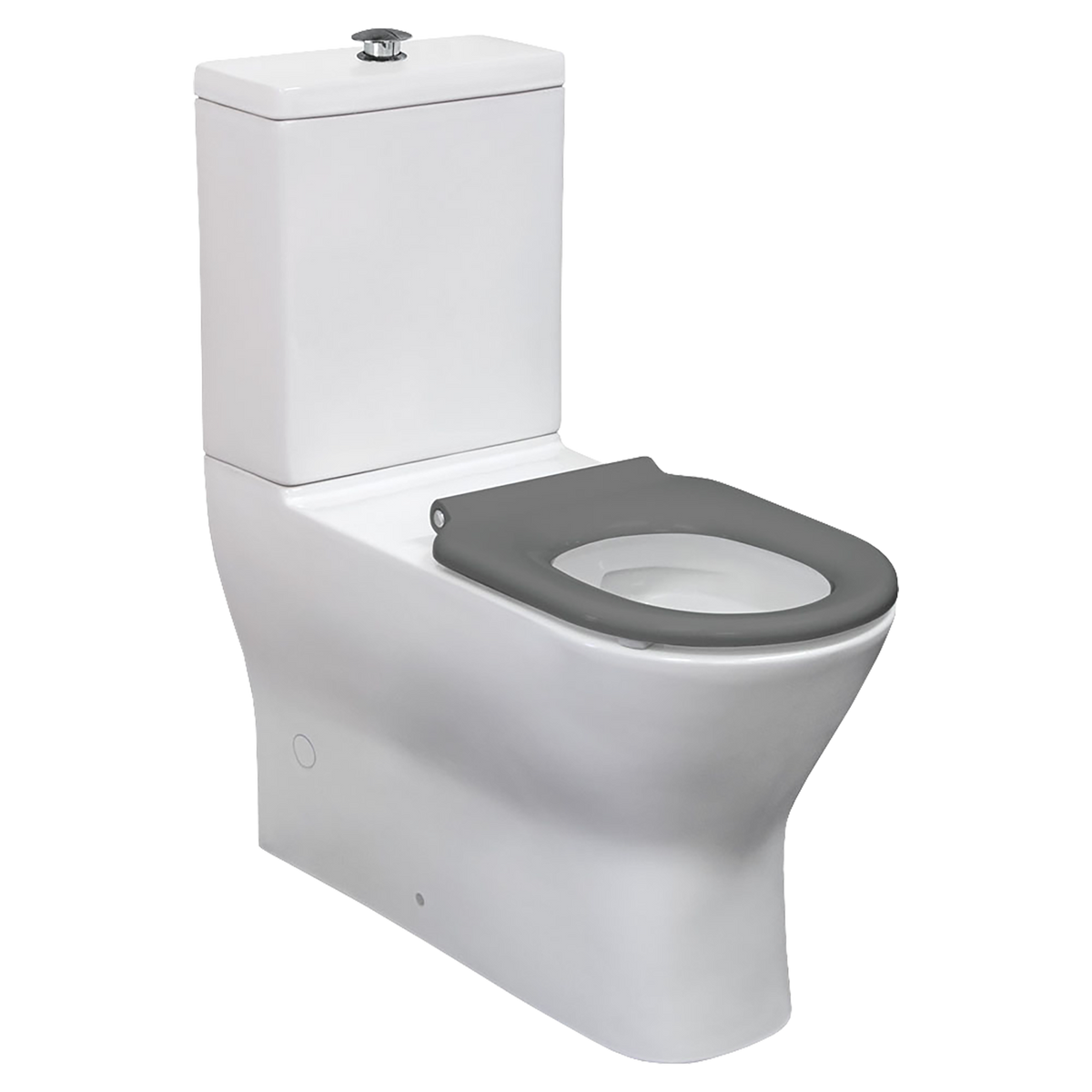Fienza Back To Wall Toilet Suite S Trap 90-280 Grey Seat