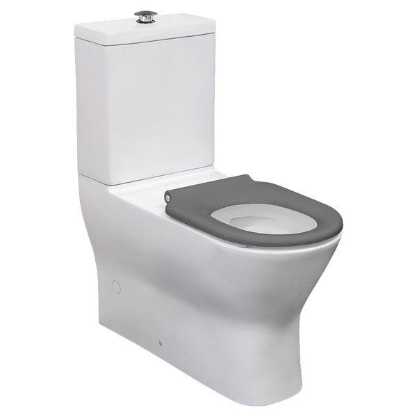 Fienza Back To Wall Toilet Suite S Trap 90-280 Grey Seat