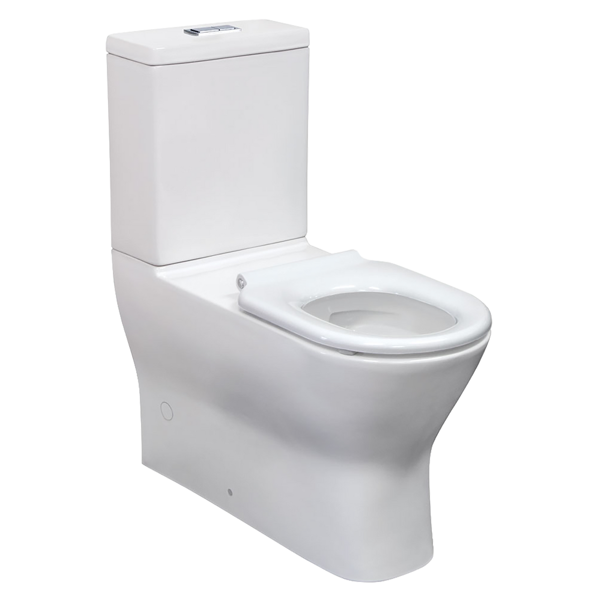 Fienza Back To Wall Toilet Suite S Trap 90-280 White Seat Slim