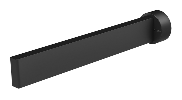 Bath Outlet 200 Straight Matte Black