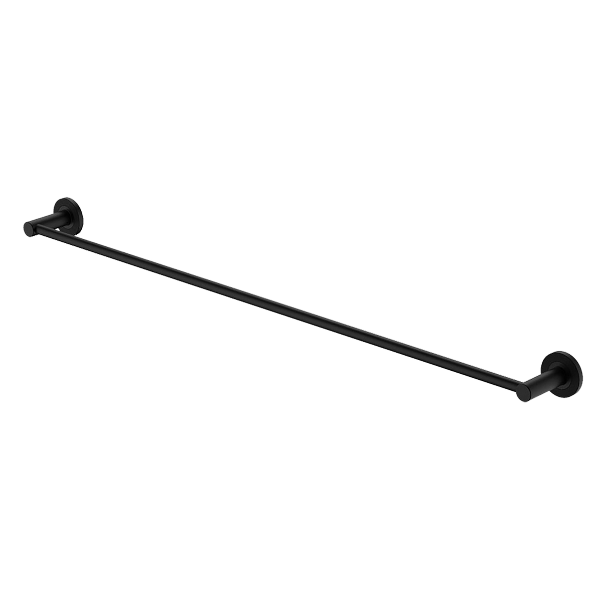 Towel Rail Single 900 Matte Black