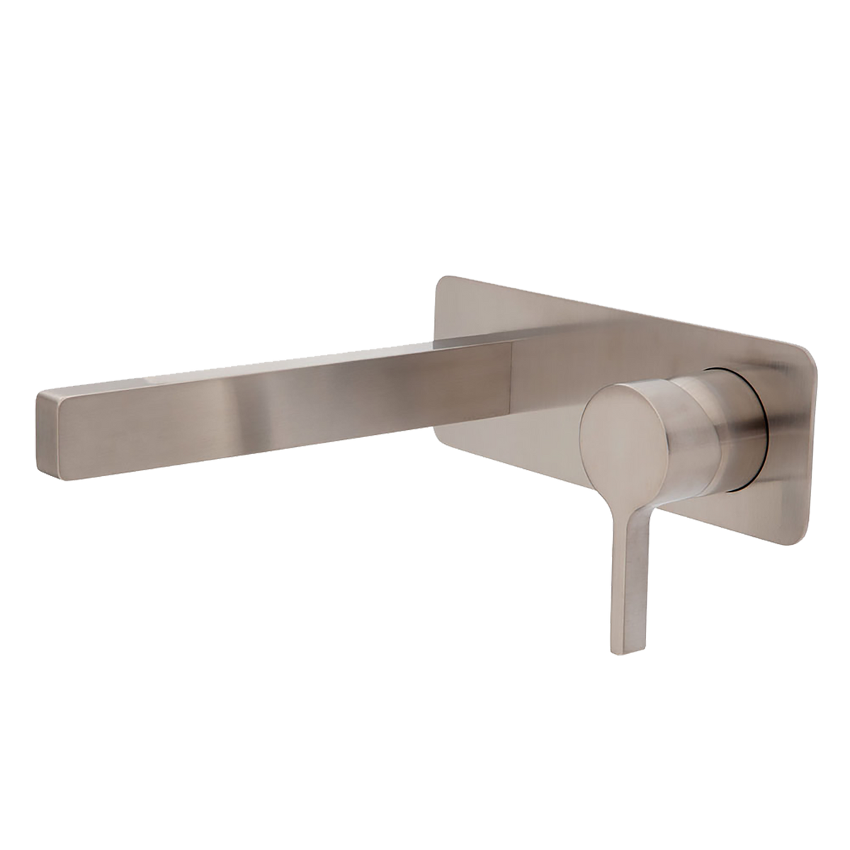 Wall Basin Set Straight 183 Brushed Nickel