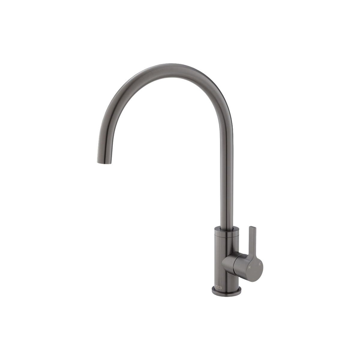 Sink Mixer Gooseneck 205 Gun Metal