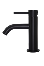 Basin Mixer Curved Matte Black