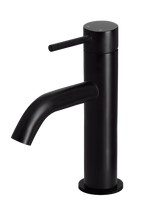 Basin Mixer Curved Matte Black