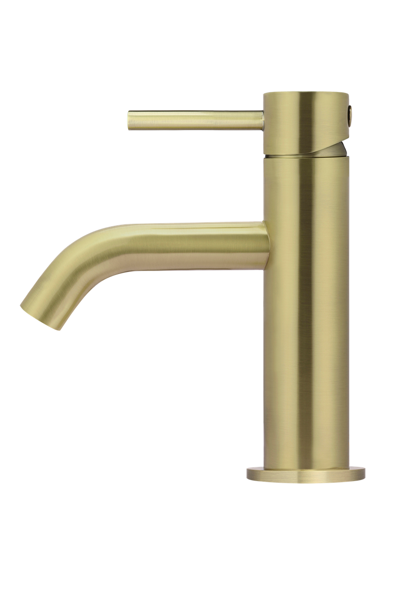 Basin Mixer Curved Tiger Bronze