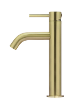 Vessel Basin Mixer Curved Tiger Bronze
