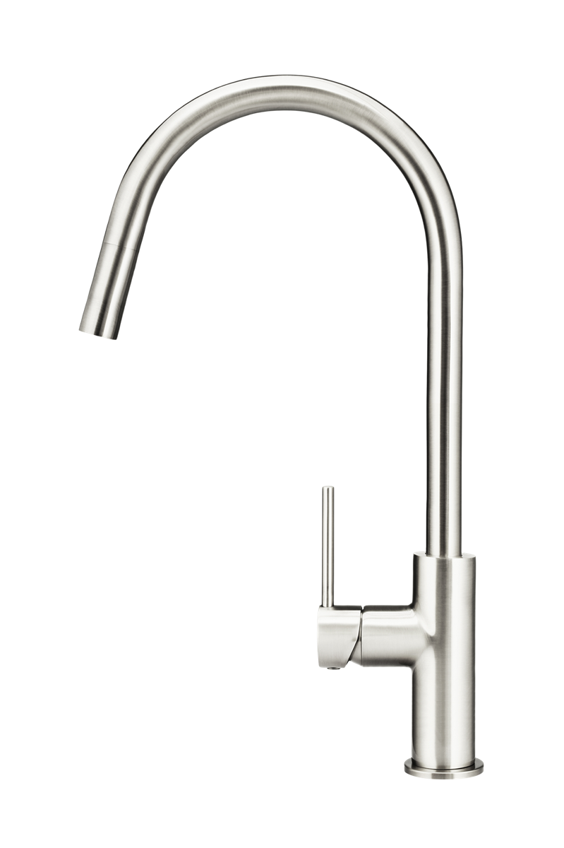Sink Mixer Pull Out/Pull Down 225 Brushed Nickel