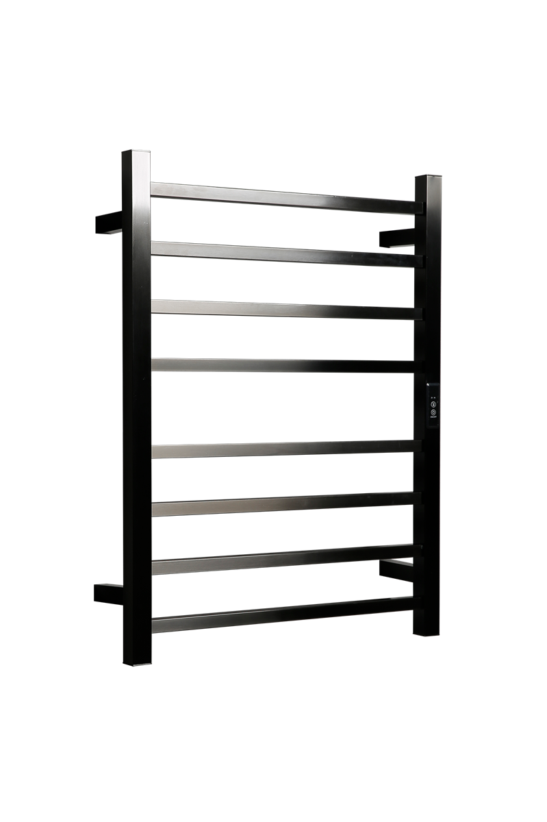 Towel Rail Heated Flat Square 530X700 Gun Metal