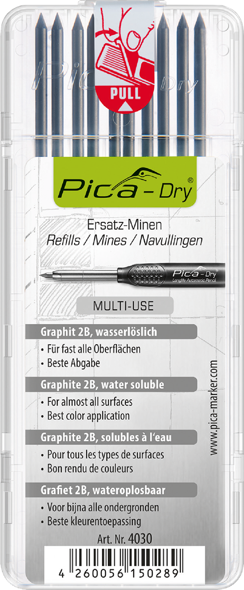 Dry Refill 10Pk Graphite