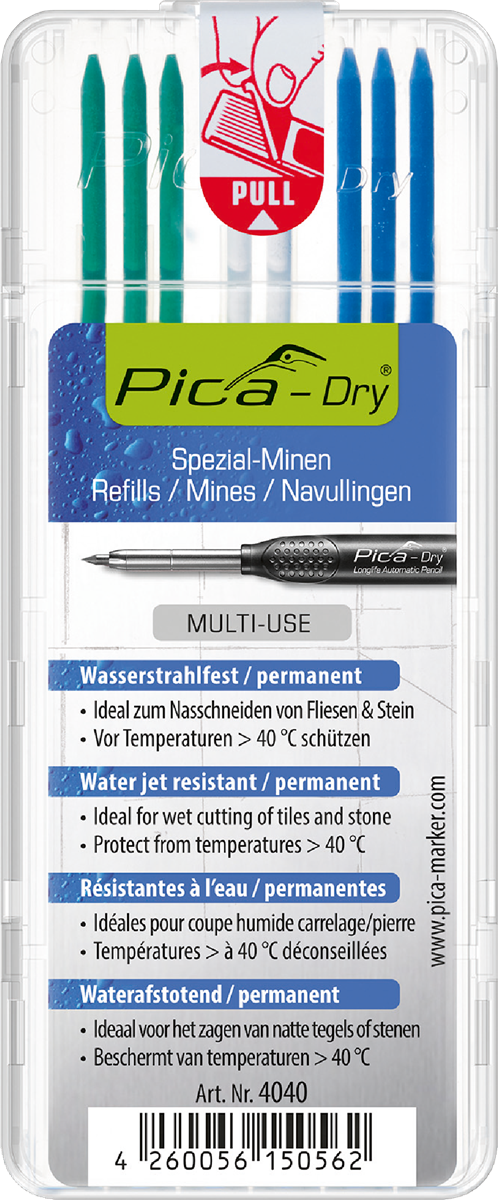 Dry Refill 8pk 3 Blue 3 Green 2 White