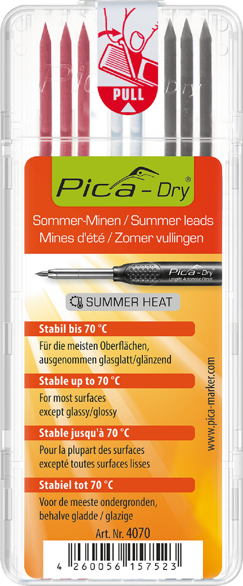Dry Refill 8pk Summer 3 Graphite 3 Red 2 White