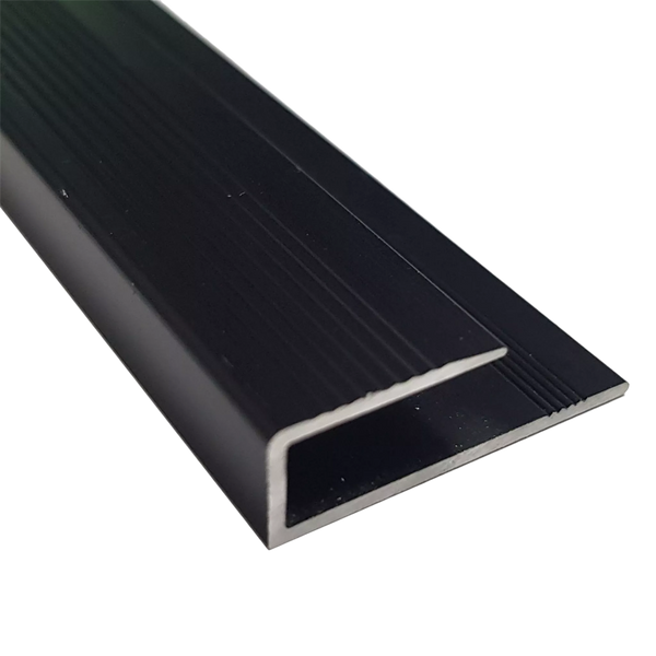 Edge Cover Matt Black 8 x 3300mm