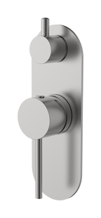 Wall/Shower Mixer W Diverter Brushed Nickel