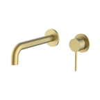 Wall Basin Set Curved 190 Brushed Gold