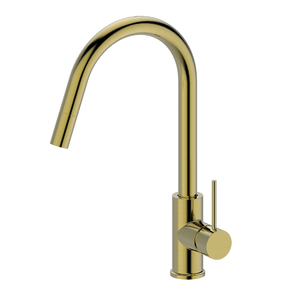 Pull Out/Pull Down Sink Mixer 227 Brushed Gold
