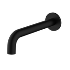 Bath/Basin Outlet Curved 200 Matt Black