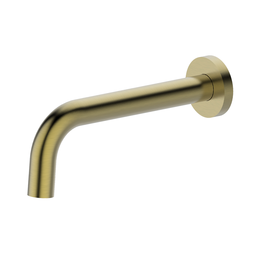 Bath/Basin Outlet Curved 200 Brushed Gold