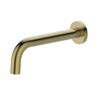 Bath/Basin Outlet Curved 200 Brushed Gold