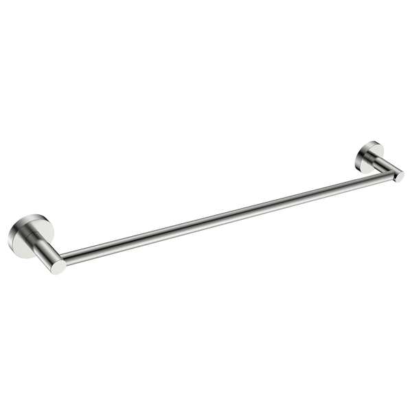 Single Towel Rail 600 Brushed Nickel