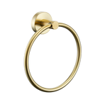 Towel Ring Brushed Gold