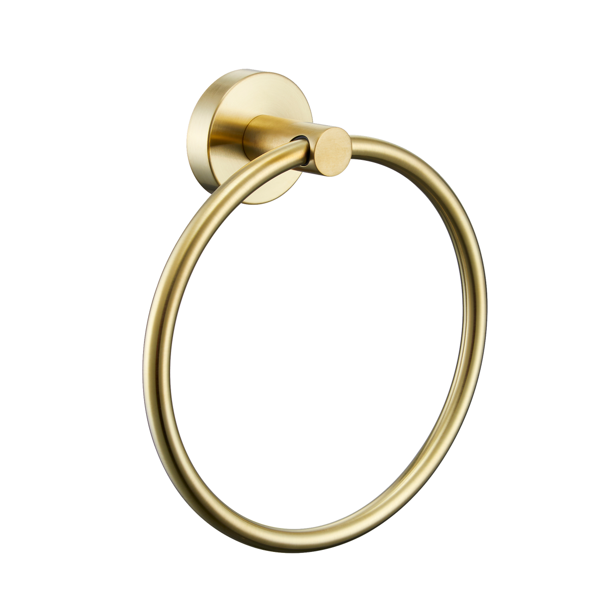 Towel Ring Brushed Gold