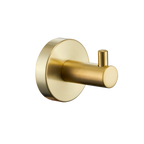 Round Robe Hook Brushed Gold