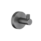 Round Robe Hook Brushed Gun Metal