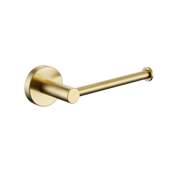 Toilet Roll Holder Brushed Gold