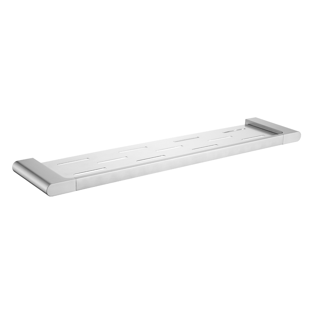 Metal Shower Shelf 550 Brushed Nickel