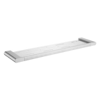 Metal Shower Shelf 550 Brushed Nickel