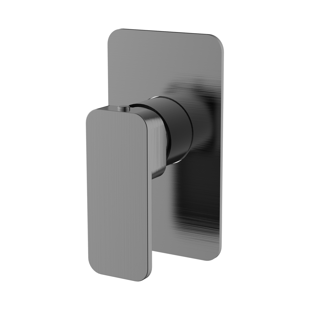 Wall/Shower Mixer Brushed Gun Metal