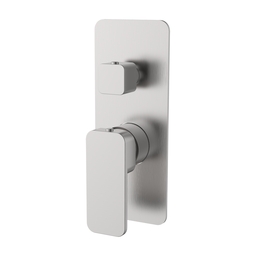 Wall/Shower Mixer W Divertor Brushed Nickel