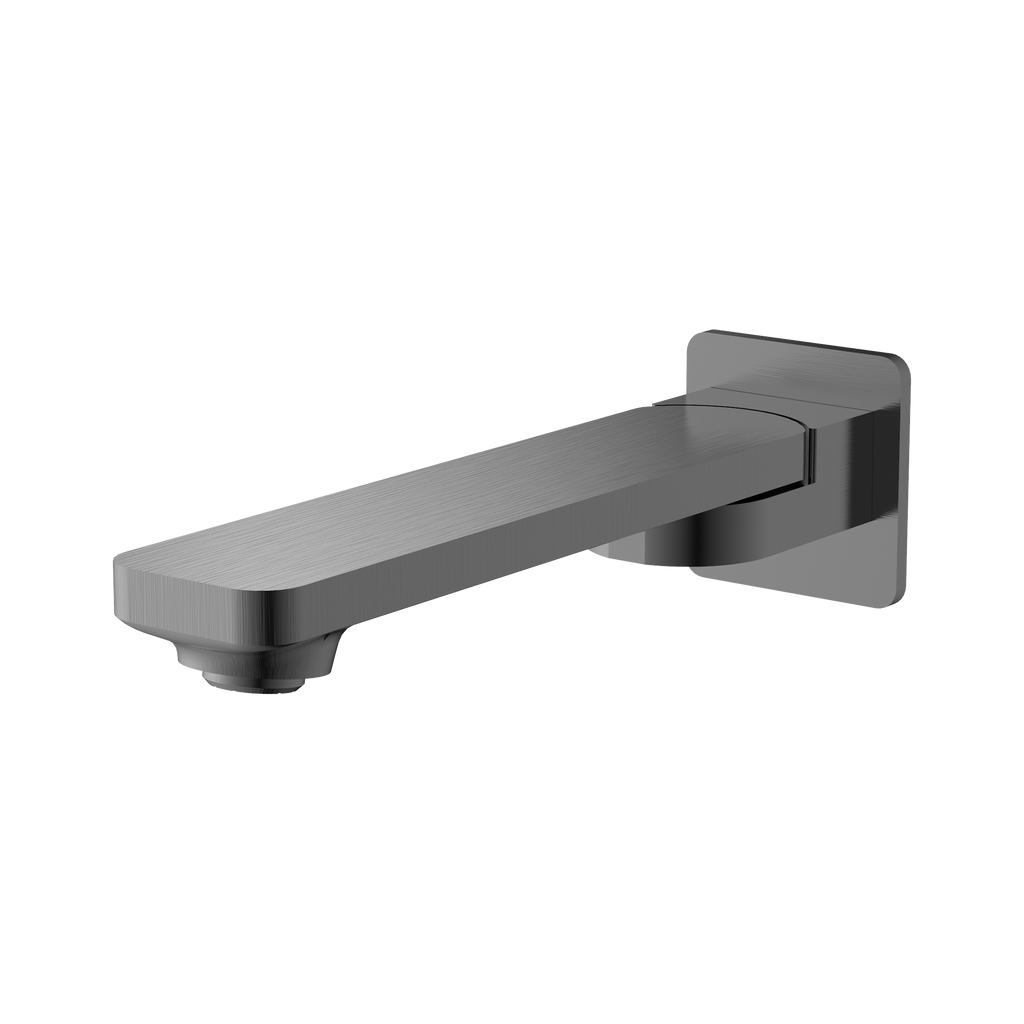 Swivel Bath Outlet 200 Brushed Gun Metal