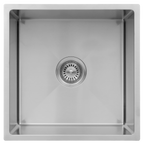 Single Sink Nth 440X440 Stainless Steel