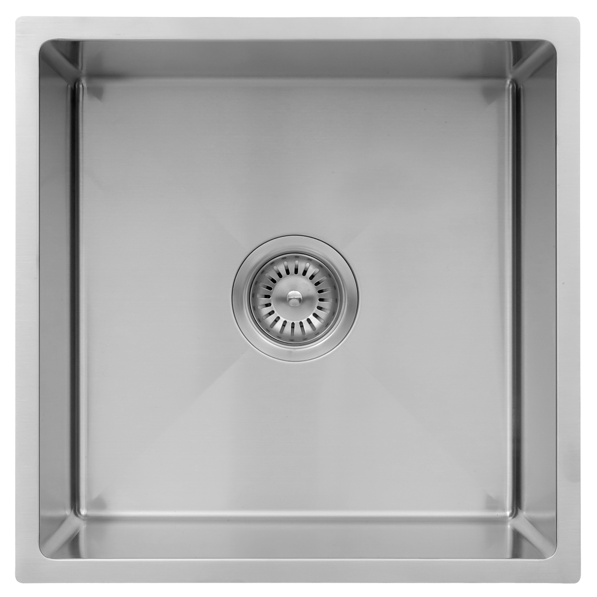 Single Sink Nth 440X440 Stainless Steel