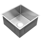Single Sink Nth 440X440 Stainless Steel