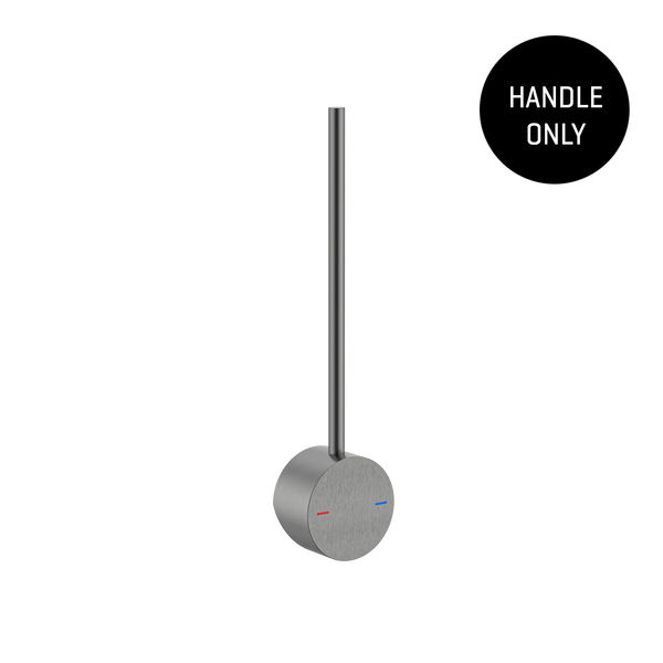 Misha Extended Sink Mixer Handle Only Brushed Gun Metal