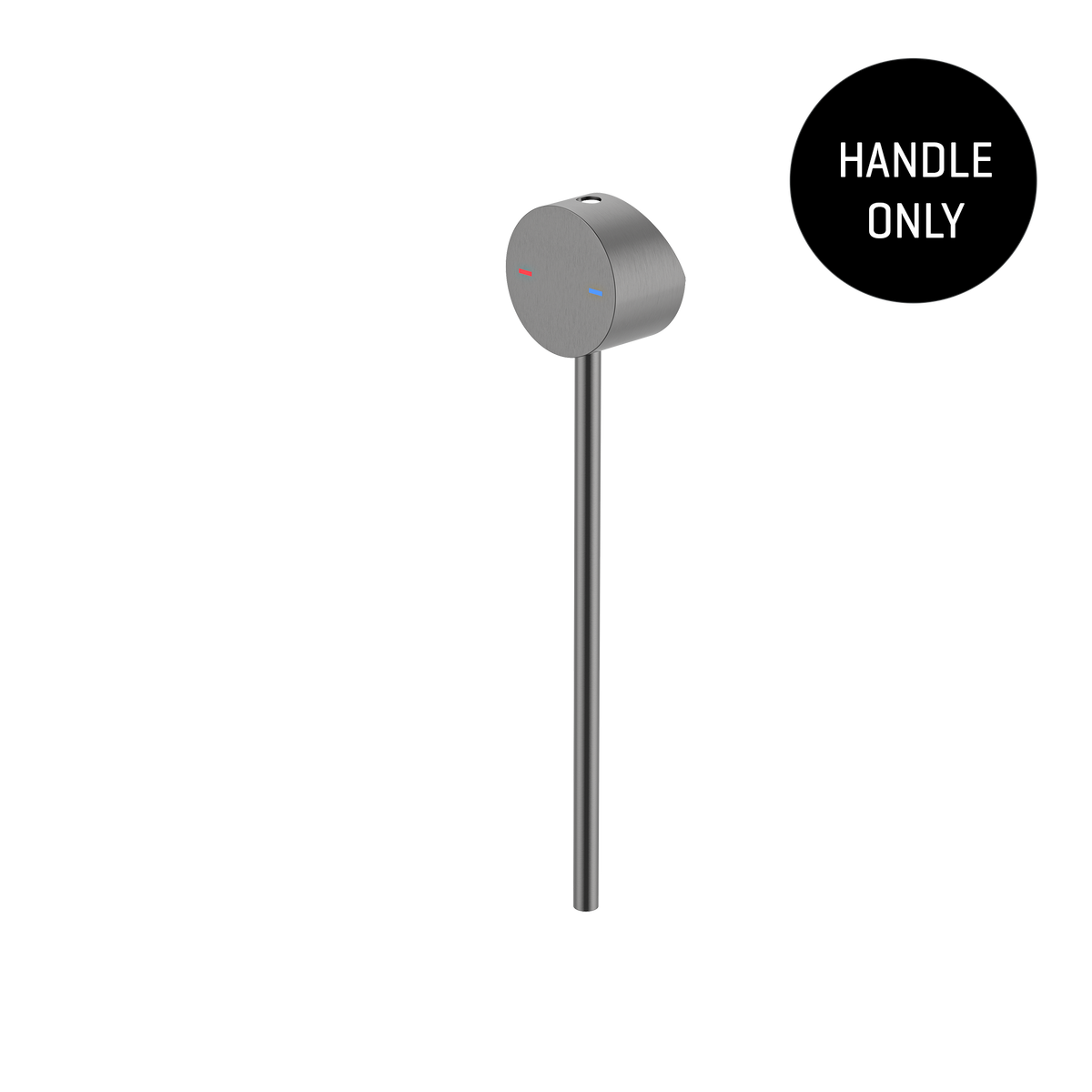 Misha Extended Basin Mixer Handle Only Brushed Gun Metal