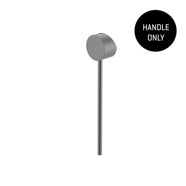 Misha Extended Basin Mixer Handle Only Brushed Gun Metal