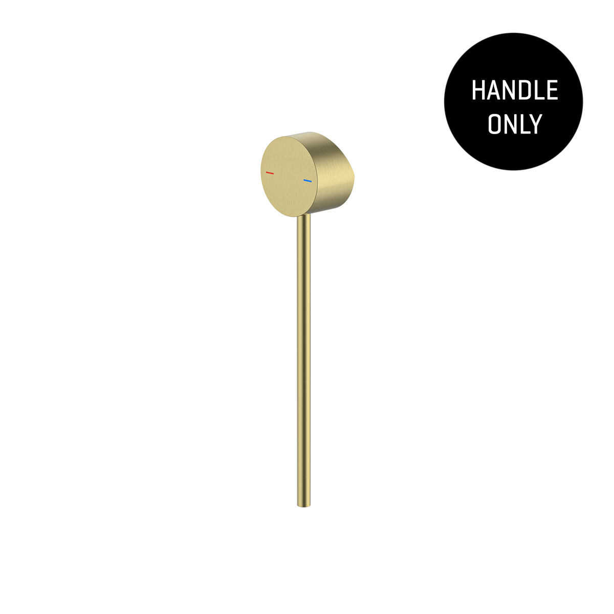 Misha Extended Shower Mixer Handle Only Brushed Gold