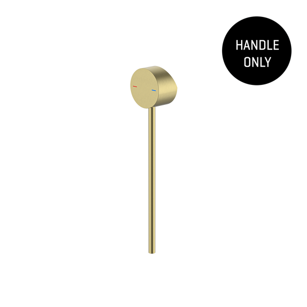 Misha Extended Shower Mixer Handle Only Brushed Gold